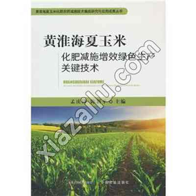 黄淮海夏玉米化肥减施增效绿色生产关键技术,PDF电子书下载